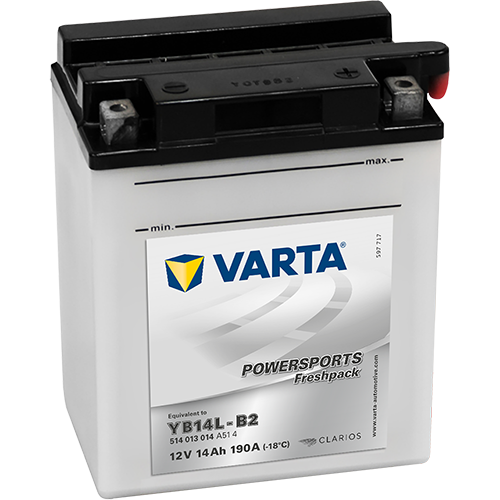 Купить VARTA Powersports Freshpack 14Ач 190А (YB14L-B2, CB14L-B2)