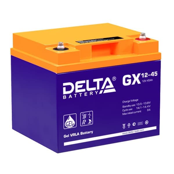 Купить DELTA GX 12-45 (12V 45Ah)