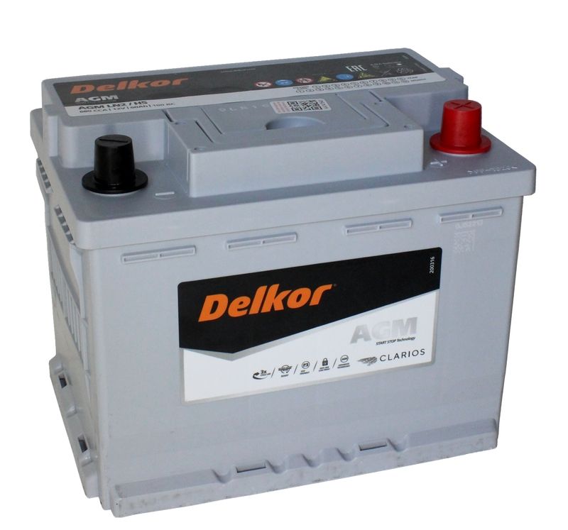 Купить Delkor AGM 6СТ-60 (О.П.) 680А