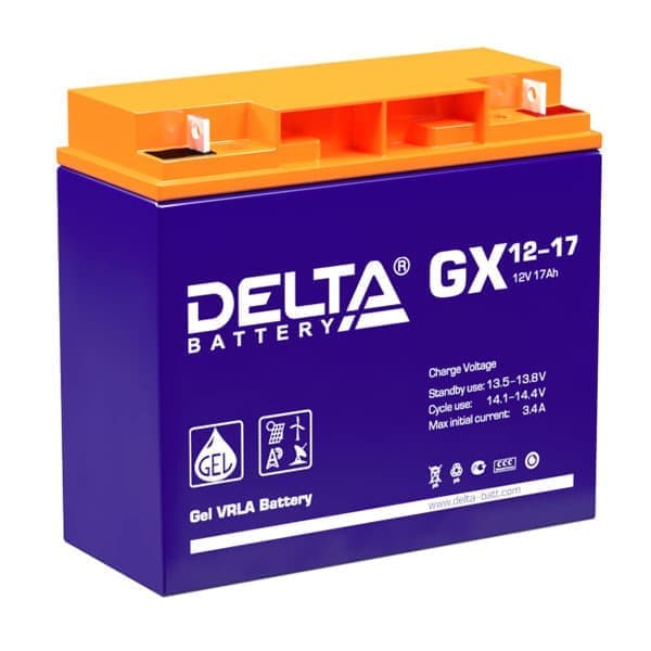 Купить DELTA GX 12-17 (12V 17Ah)