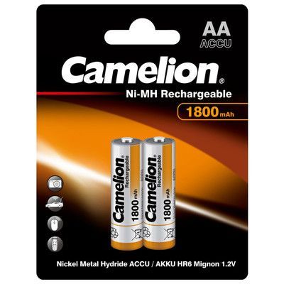 Купить Camelion AA 1.2V 1800 mAh Комплект 2шт.  Ni-MH