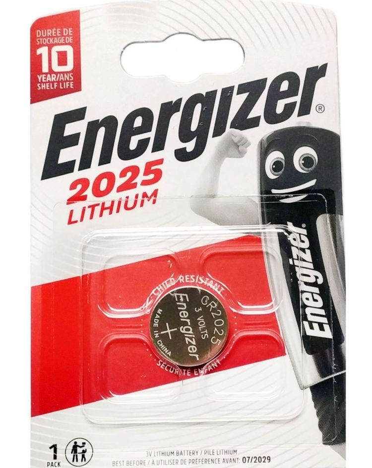 Купить Energizer Lithium CR 2025 3V 1шт.