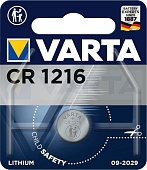 Купить Varta Lithium CR1216 3V 1шт.